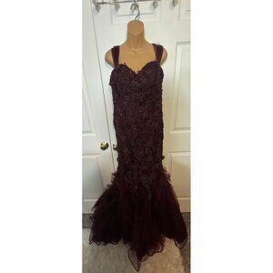 Ivonne D by Mon Cheri Formal Gown Prom Dress Mother of the Bride Sz 12